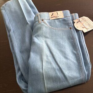 NEW Vintage Mens Farah Ultra-Stretch Denim Action Jeans Size 36 X 30